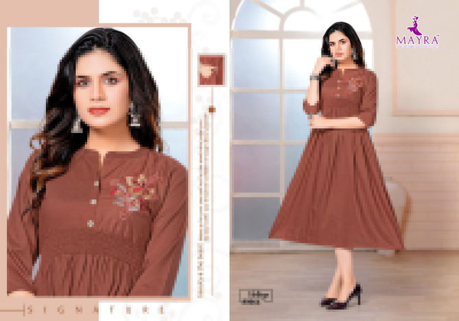 Mayra vintage Wholesale Designer Party Wear Kurtis Catalog